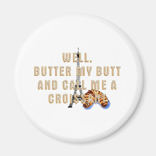 TEL M'appelle un Croissant Magnet