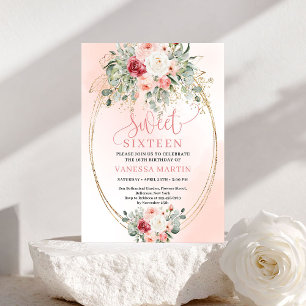 Téléchargement Chic Faire-part Rose Gold Floral Sw