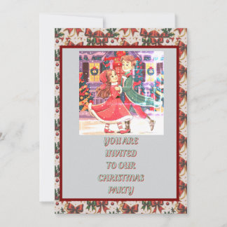 Téléchargement de la carte d'invitation de Noël