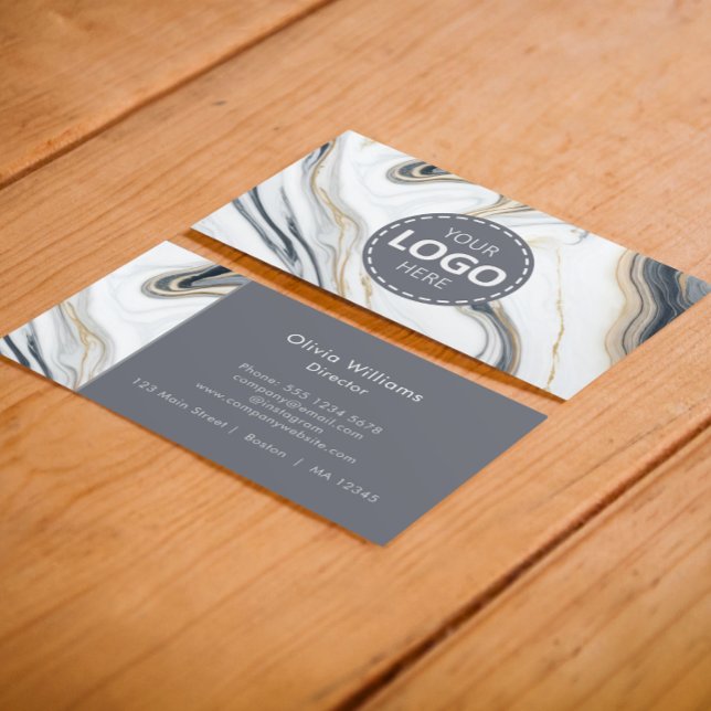 Téléchargement du logo / Carte de visite d'arrière (Créateur téléchargé)