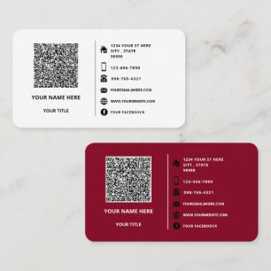 Téléchargez vos cartes de visite QR Code Ajouter d