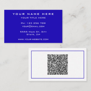 Téléchargez vos cartes de visite QR Code Ajouter d