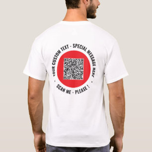 Téléchargez Votre Code QR T-Shirt à Marque Ajouter
