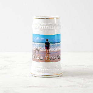 Téléchargez Votre Photo Cadeau Chope à Bière Ajout