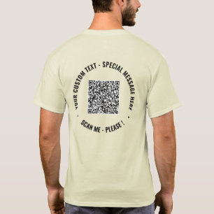 Téléchargez Votre T-Shirt Promotionnel Code QR Ajo