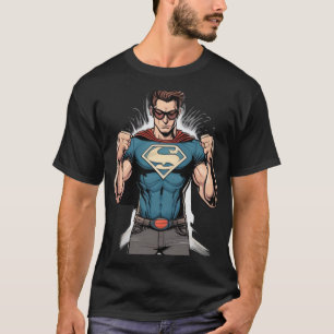 Télécinétique Superhero T-shirt design