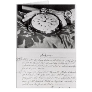 Télécopie du chronomètre de poche