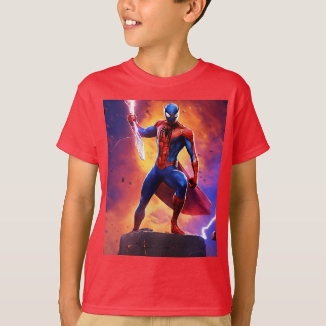 Telekinetic Superhero T-Shirt Collection" (Devant)