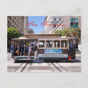 Téléphérique de la carte postale de San Francisco