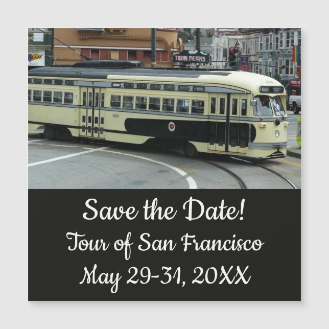 Téléphérique de San Francisco (Devant)