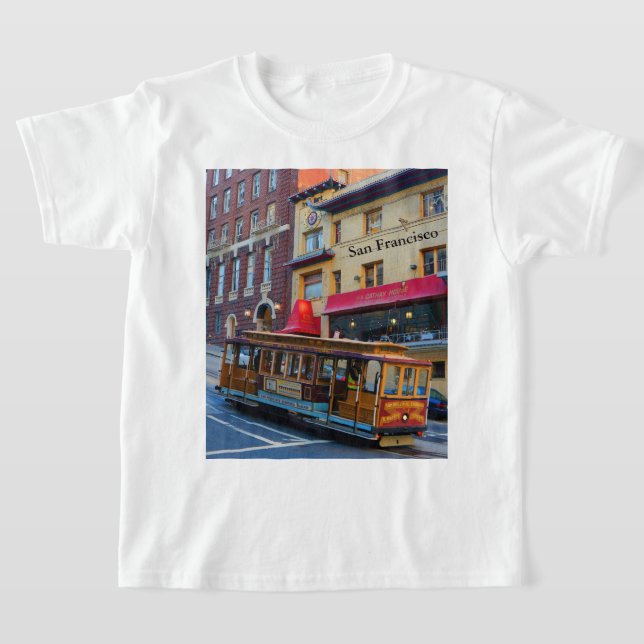 Téléphérique de San Francisco #5 T-shirt (Poser)