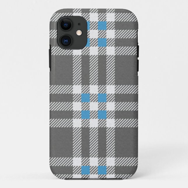 Téléphone / Coque de la tablette - Plaid Texture - (Dos)