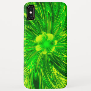 Téléphone / coque ipad Lignes Abstraites Fleur ver