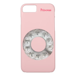 Téléphone rose Rotary iPhone 7 Coque