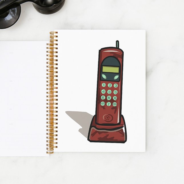 Téléphone sans fil rétro Vintage 90s (Créateur téléchargé)
