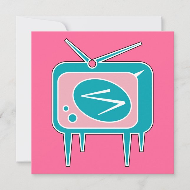 Téléviseur vintage Retro (Devant)