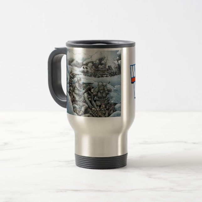 Témoin de la mug de voyage de guerre (Devant gauche)
