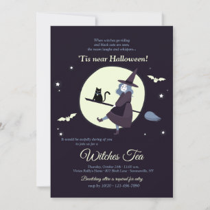 Témoins Halloween Invitation