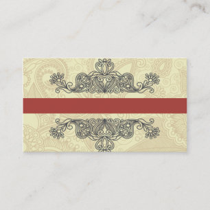 temp formel abstrait élégant de carte de visite de