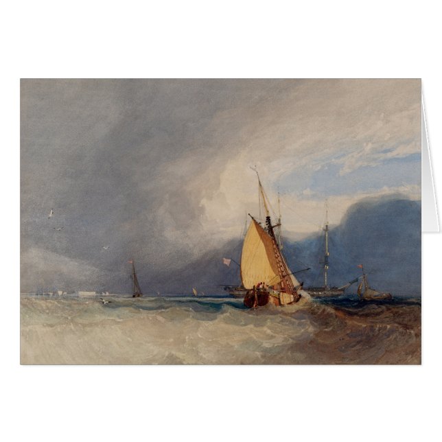 Tempête approchant 1830 (Devant horizontal)