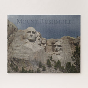 Tempête approchant le Puzzle du Mont Rushmore