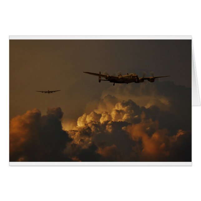 TEMPÊTE de bombardier de Lancaster (Devant horizontal)