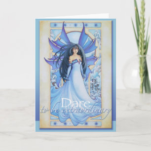 Tempête de carte de Faery d'hiver de glace par