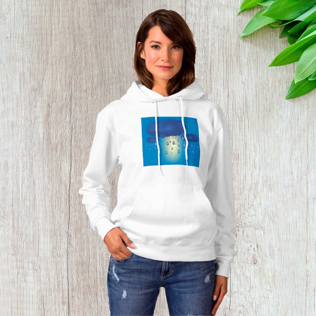 Tempête de foudre Sweat à capuche pour femmes (Créateur téléchargé)