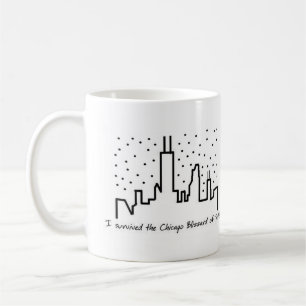 Tempête de neige 2011 de Chicago - tasse