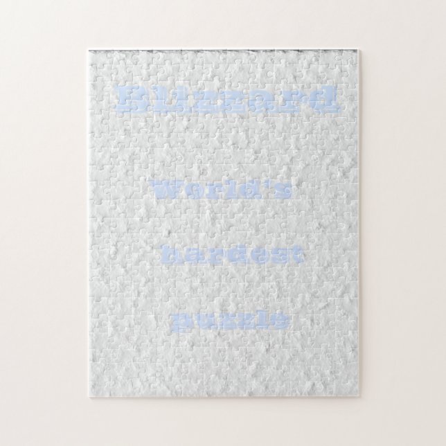 tempête de neige, le puzzle le plus dur du monde (Vertical)