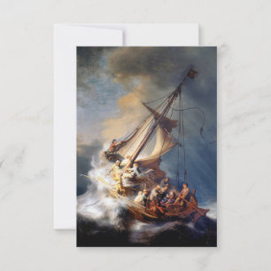 Tempête de Rembrandt sur le lac de Galilée