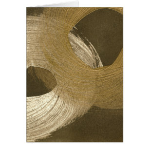 Tempête de sable circulaire dans Tan et Dark Brown