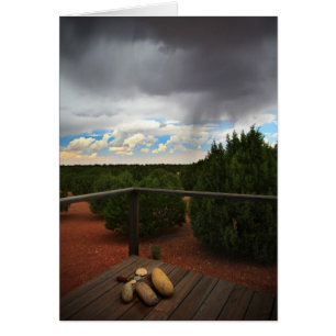 Tempête du porche avant