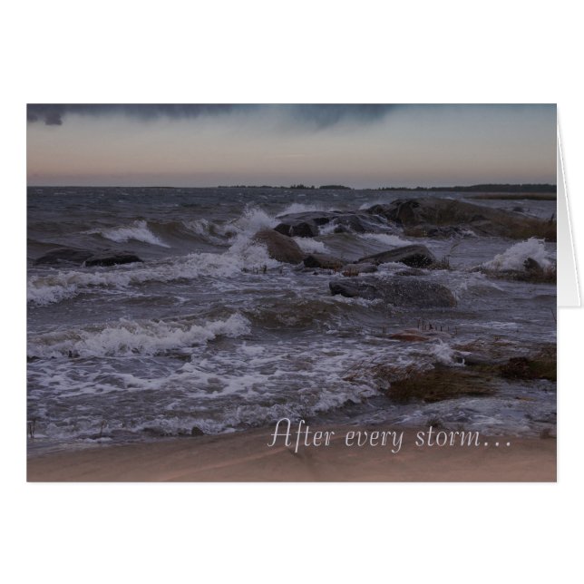 Tempête et soleil CC0856 Ostrobothnia Finlande (Devant horizontal)