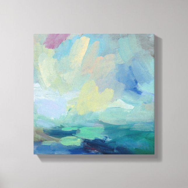 Tempête I impression Abstraite | Silvia Vassileva (Recto)