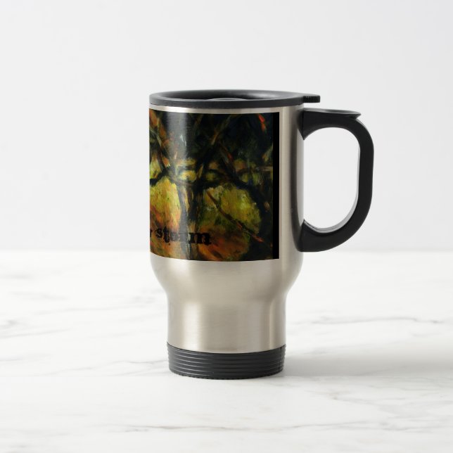 Tempête noire et mystérieuse Mug (Droit)