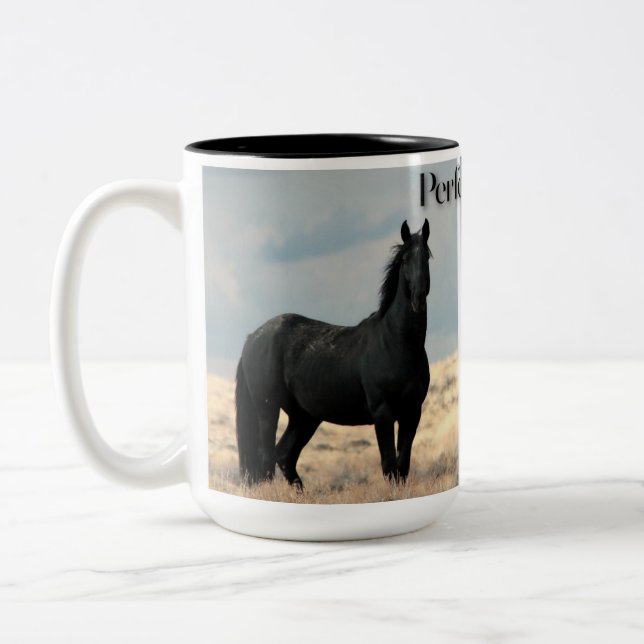 "Tempête parfaite" Mustang Mug  (Gauche)