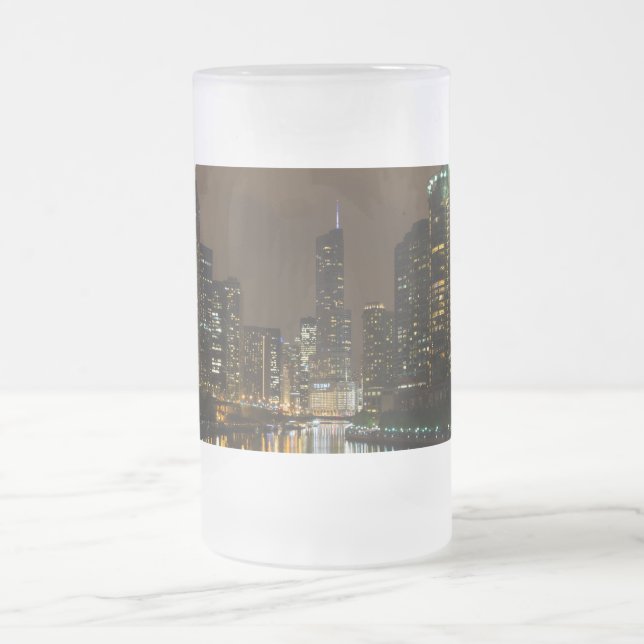 Tempête Qui Brise Au-Dessus De Chicago Gelée Mug (Centre)