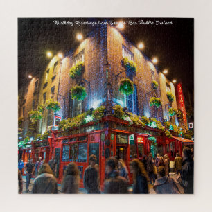 Temple Bar Dublin Irlande. Puzzle