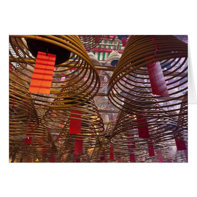 Temple bouddhiste Man Mo de Hong Kong (Devant horizontal)
