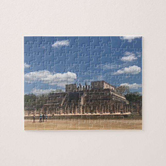 Temple Chichen Itza des Guerriers Jigsaw Puzzle (Horizontal)