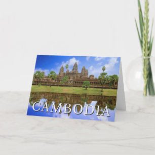 Temple d'Angkor Wat Kampuchea, Cambodge Merci