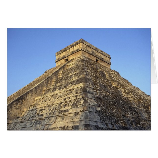 temple de Kukulcan ou château) à (Devant horizontal)