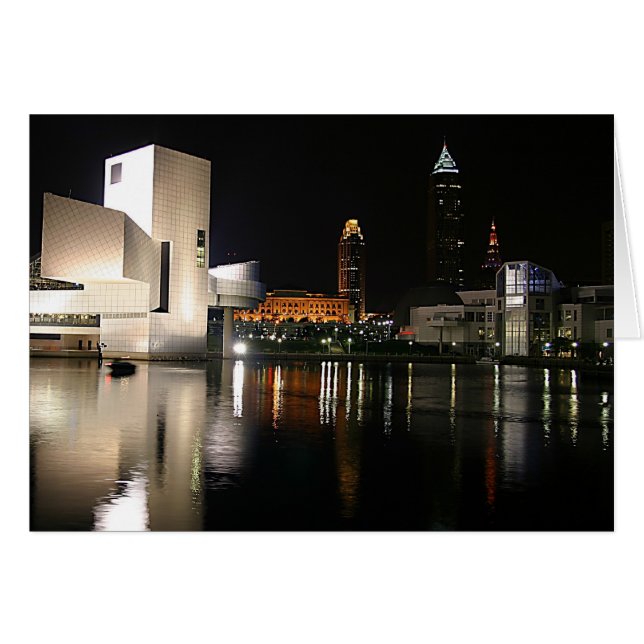 Temple de la renommée du rock et du roll Cleveland (Devant horizontal)