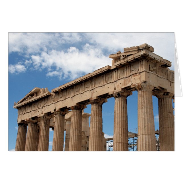 temple de parthenon (Devant horizontal)