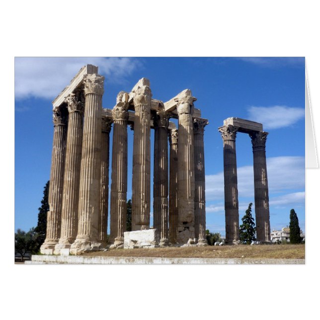 temple de pierre de zeus (Devant horizontal)