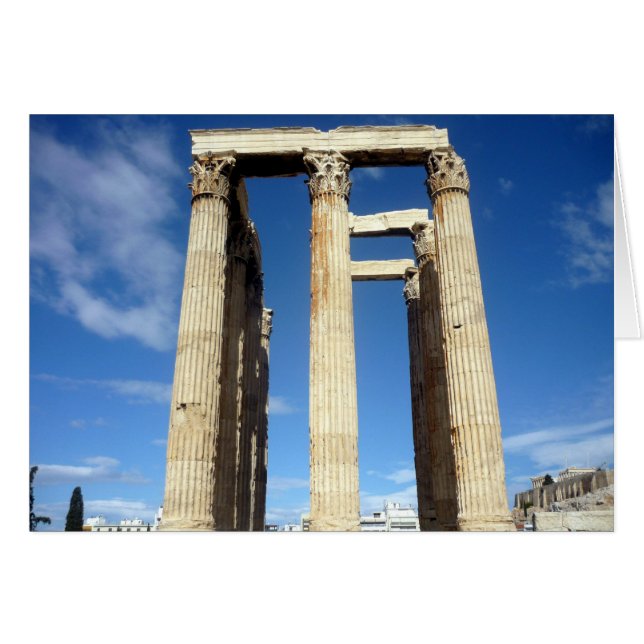 temple de zeus trois (Devant horizontal)