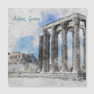 Temple des ruines de Zeus Athènes Grèce - Grec ant