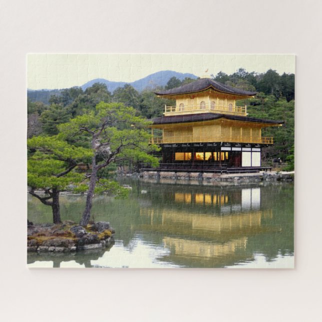 Temple du Pavillon d'or sur le Puzzle (Horizontal)