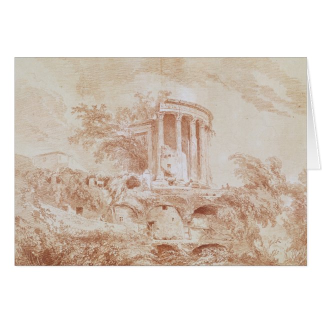 Temple du Sybil chez Tivoli (Devant horizontal)